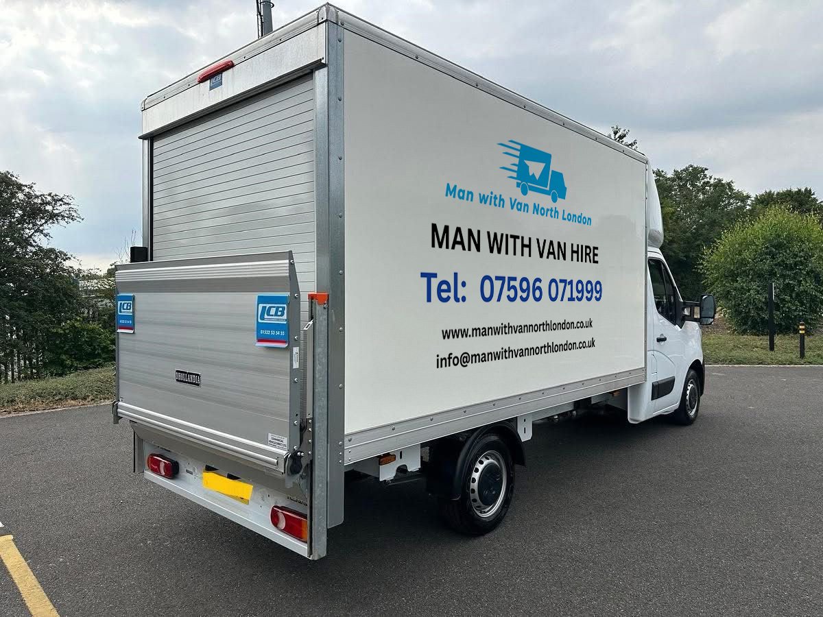 Contact with man and van moving service in North London