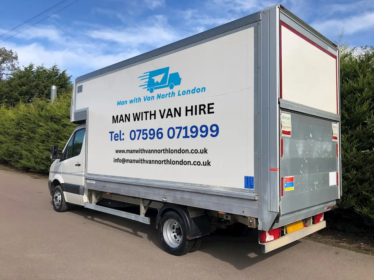 Man with van in Tottenham
