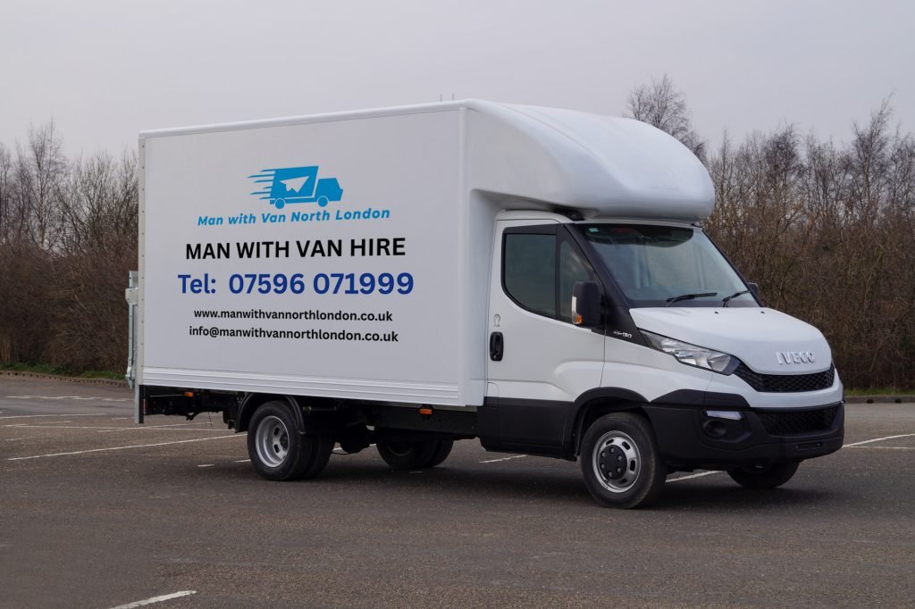 luton van for removals north london